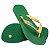 Chinelo Sandália Havaianas Brasil Logo Verde Amarelo Unissex - Imagem 3