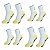 Kit 4 Pares Meia Socks Antiderrapante Futebol Contra Torções - Imagem 7