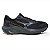 Tênis Mizuno Hawk 6 Unissex Preto Bege Corrida - Imagem 1