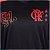 Camiseta Flamengo Zico Retro 81 Preto Oficial Licenciada - Imagem 3