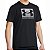 Camiseta Under Armour Boxed Sports Masculino Preto - Imagem 3