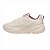 Tênis Fila Street Fit 3 Feminino Bege Vinho Urbano Casual - Imagem 2