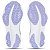 Tênis Asics Gel Excite 11 Feminino Lilas Branco Corrida - Imagem 6