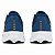 Tênis Asics Raiden 5 Masculino Azul Marinho Laranja Corrida - Imagem 5