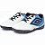 Chuteira Society Umbro Techno II Infantil Azul Branco - Imagem 3
