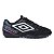 Chuteira Society Umbro Techno II Infantil Preto Azul - Imagem 1