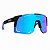 Óculos de Sol Modelo Máscara QUQ Polarizado Espelhado Treino - Imagem 4