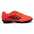 Chuteira Society Umbro Class Neo Infantil Laranja Preto - Imagem 1