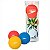 Kit Bolas Para Frescobol 3 Unidades Colorida Speedo - Imagem 1