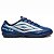 Chuteira Society Umbro Invictus Infantil Azul - Imagem 1