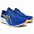 Tênis Asics Gel Shinobi 3 Masculino Azul Laranja Corrida - Imagem 3