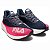Tênis Fila Racer Speedzone Feminino Azul Rosa Corrida Treino - Imagem 3