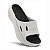 Chinelo Olympikus Pós Corre Unissex Branco Preto Slide - Imagem 4