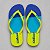 Chinelo Sandália Colcci Blend Unissex Casual Tiras Verdes - Imagem 1