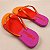 Chinelo Sandália Colcci Blend Unissex Casual Tiras Laranja - Imagem 3
