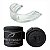 Kit Luva Boxe Pretorian First FX1 Preto Bucal Bandagem - Imagem 5