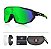 Óculos Esportivo - Bike, Corrida  - 3 Lentes - Queshark - Imagem 1