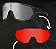Óculos Esportivo - Bike, Corrida  - 3 Lentes - Queshark - Imagem 3