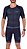 Camisa Top Triathlon Run C/ Manga - Mod. Carbon Black - Woom - Imagem 1