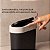 Kit Lixeira 2,8 Litros Cesto De Lixo Dispenser Porta Detergente Esponja Pia Cozinha Flat - Coza - Imagem 5