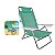 Cadeira Reclinável 6 Posições Com Almofada Alumínio Praia Camping Piscina - Mor - Imagem 1