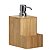 Dispenser Bambu Porta Detergente Líquido Esponja Cozinha Pia - Yoi - Imagem 1