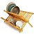 Escorredor Louças Bambu Porta Pratos Talheres Dobrável Pia - Yoi - Imagem 1