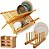 Kit Cozinha Bambu Escorredor Louças Pratos + Porta Talheres + Suporte Display - Yoi - Imagem 1