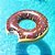 Boia Inflável Chocolate Rosquinha Grande Donut 115cm Piscina - 148500 Belfix - Imagem 3