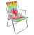 Cadeira Alta Alumínio Praia Camping Piscina Jardim Oxford Tie Dye  - 24520 Belfix - Imagem 1
