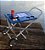 Carrinho De Praia Com Avanço E Mesa Para Caixa Térmica Cadeiras Smart Car - Zaka - Azul - Imagem 4