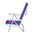 Cadeira De Praia Reclinável 8 Posições Listrada Alumínio - Mor - Imagem 5