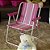 Kit 2 Cadeira Infantil Alta Alumínio Praia Camping - Mor - Imagem 3