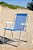 Cadeira Alta Alumínio Sannet Praia Piscina Camping - Mor - Azul - Imagem 2