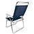 Cadeira Alumínio Praia Encosto Alto Até 120Kg Piscina Camping Master Plus - 2112 Mor - Azul - Imagem 2