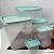 Conjunto 5 Potes Hermético Plástico Alimentos Mantimentos Cozinha - SR149/6C Sanremo - Azul - Imagem 7