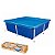 Piscina Infantil 2000 Litros Quadrada Estruturada Standard - 1004 Mor - Imagem 1
