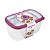 Conjunto 3 Potes Herméticos Porta Alimentos Geladeira Cozinha Flor - 723 Sanremo - Rosa - Imagem 1