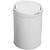 Lixeira Plástica 7,5 Litros Com Tampa Click Cesto De Lixo Cozinha - Purimax - Branco - Imagem 1