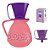 Conjunto Amare Decorado Bule Térmico Rosa 650ml + Suporte Coador Café - Mor - Imagem 1