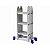 Escada Multifuncional 4x3 Alumínio 12 Degraus Com Plataforma 5133 - Mor - Imagem 3