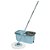 Esfregão Mop Premium Balde Duplo Limpeza Prática Centrifugador Inox - Mor - Imagem 3