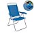 Cadeira Alta Boreal Reclinável 4 Posições Alumínio Suporta 110 Kg - Mor - Azul Claro - Imagem 1