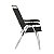 Cadeira Alta Boreal Reclinável 4 Posições Alumínio Suporta 110 Kg - Mor - Preto - Imagem 9