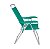 Kit 2 Cadeira Alta Boreal Reclinável 4 Posições Alumínio Suporta 110 Kg - Mor - Anis - Imagem 9