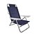 Cadeira Reclinável Summer 6 Posições Alumínio Praia Camping - Mor - Azul Marinho - Imagem 1