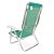 Cadeira De Praia Reclinável Sannet 8 Posições Alumínio - Mor - Verde - Imagem 4