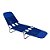 Cadeira Espreguiçadeira Pvc Regulável Aço Praia - Mor - Azul Marinho - Imagem 1