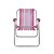 Cadeira Infantil Alta Alumínio Praia Camping - Mor - Rosa - Imagem 4