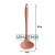 Concha Culinária Silicone Espatula Utensílio De Cozinha - CO 100 Ou - Rosa - Imagem 3